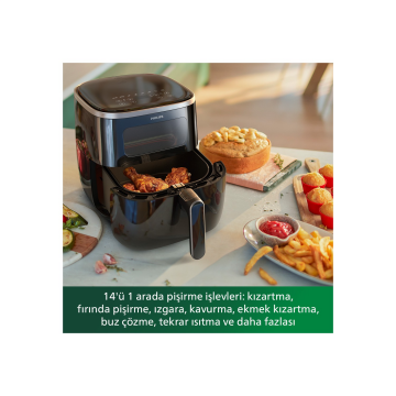 Philips HD9257/80 3000 Serisi 5.6 lt Airfryer XL Yağsız Fritöz