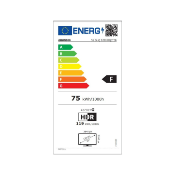 GRUNDIG 55 GHQ 9200 4K UHD UYDULU SMART TV