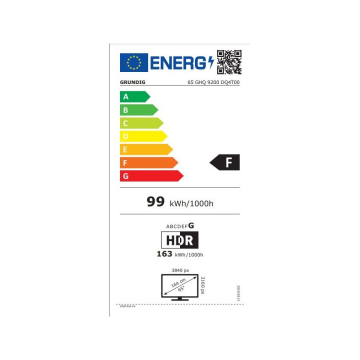 GRUNDIG 65 GHQ 9200 4K UHD UYDULU SMART TV