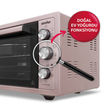 Simfer 4509 Rose Gold 45 lt Midi Fırın