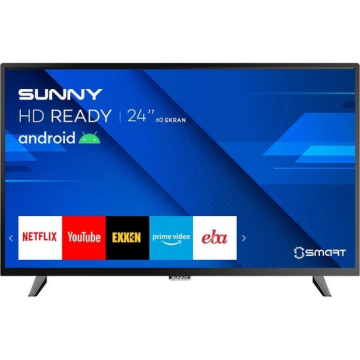 Sunny SN24LEDE6681/0212 MTR Uydu Alıcılı Androıd Smart Led Tv