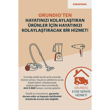 Grundig FK7110D Öğütücülü Filtre Kahve Makinesi