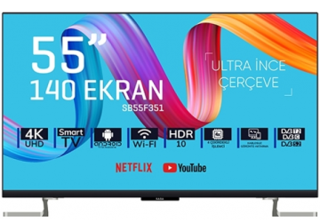 SABA SB55351 55''Ultra Hd 4K Androıd Smart Led Tv