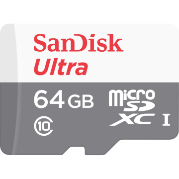 SanDisk Ultra SDSQUNS-064G-GN3MN Class 10 UHS-I 64 GB Micro SD Kart