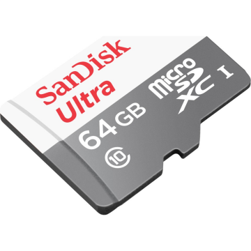 SanDisk Ultra SDSQUNS-064G-GN3MN Class 10 UHS-I 64 GB Micro SD Kart
