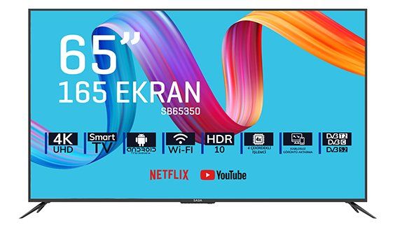 SABA SB65350 65’’ Ultra Hd Android Smart Led Tv