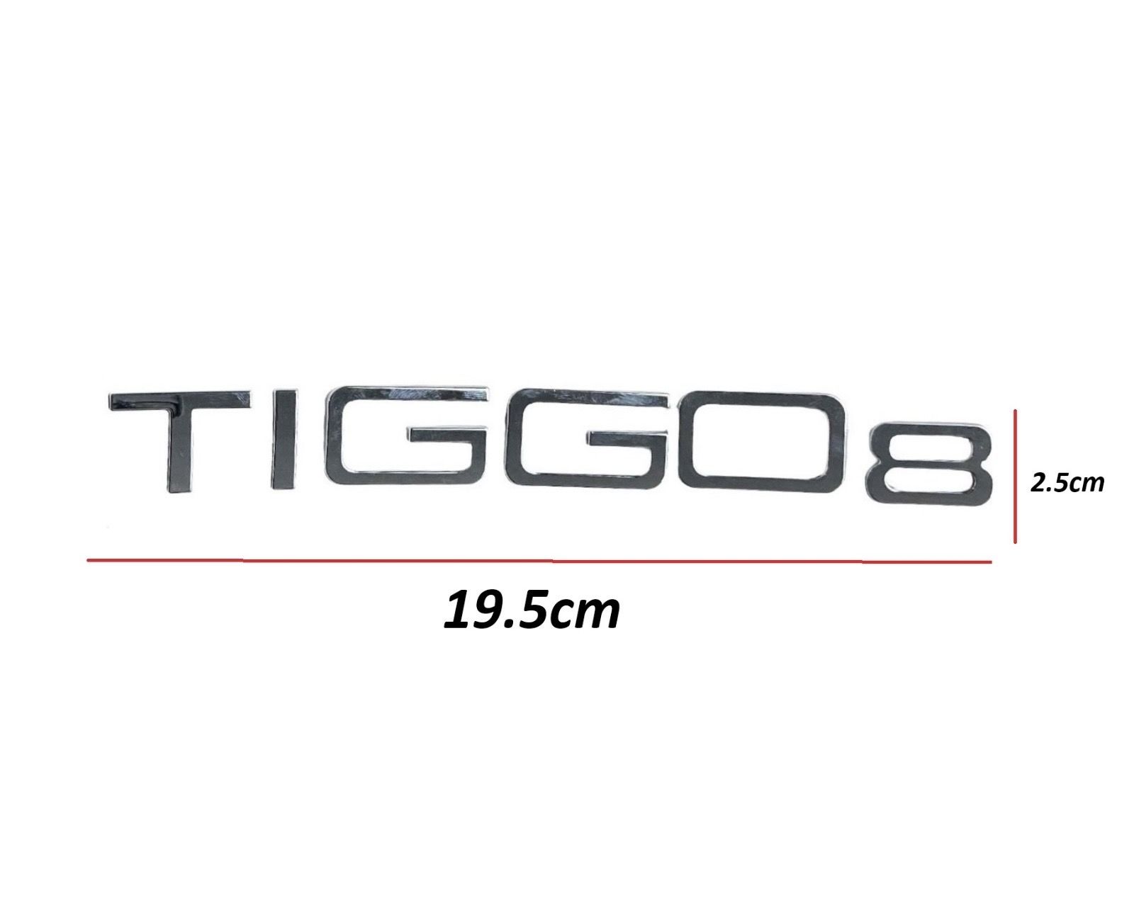 Chery Yazı Tiggo 8 Pro 22-24 Arka (Tiggo 8 Yazısı)