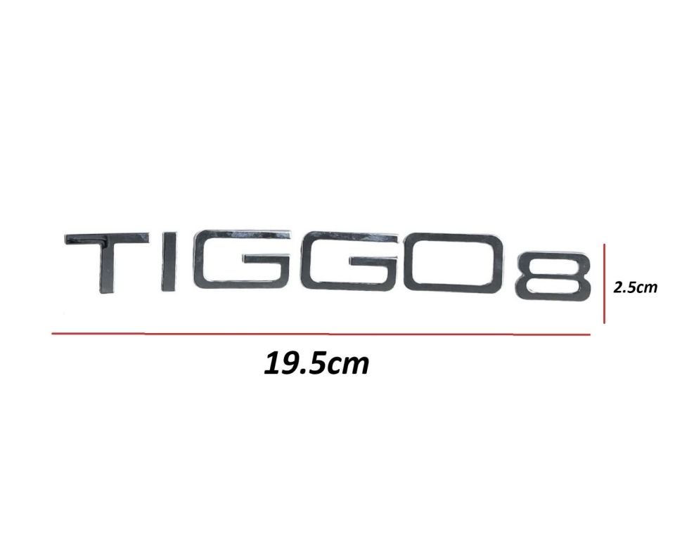 Chery Yazı Tiggo 8 Pro 22-24 Arka (Tiggo 8 Yazısı)