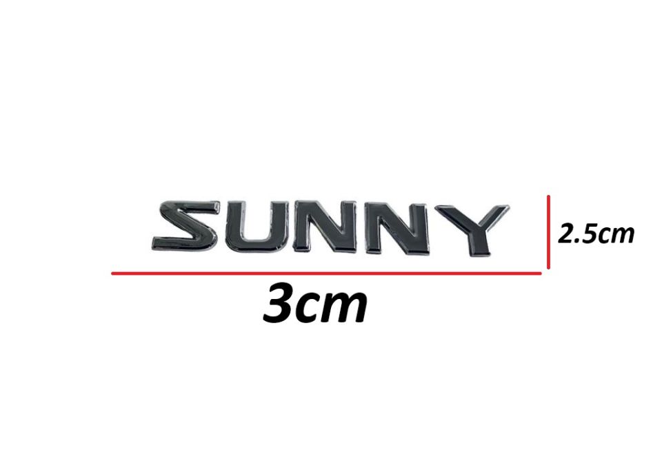 Nıssan Yazı Sunny 90-94 Arka (Sunny Yazısı)