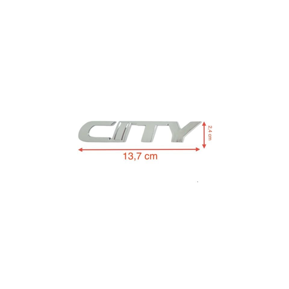 Honda Yazı Cıty 02-07 Arka (Cıty Yazısı)