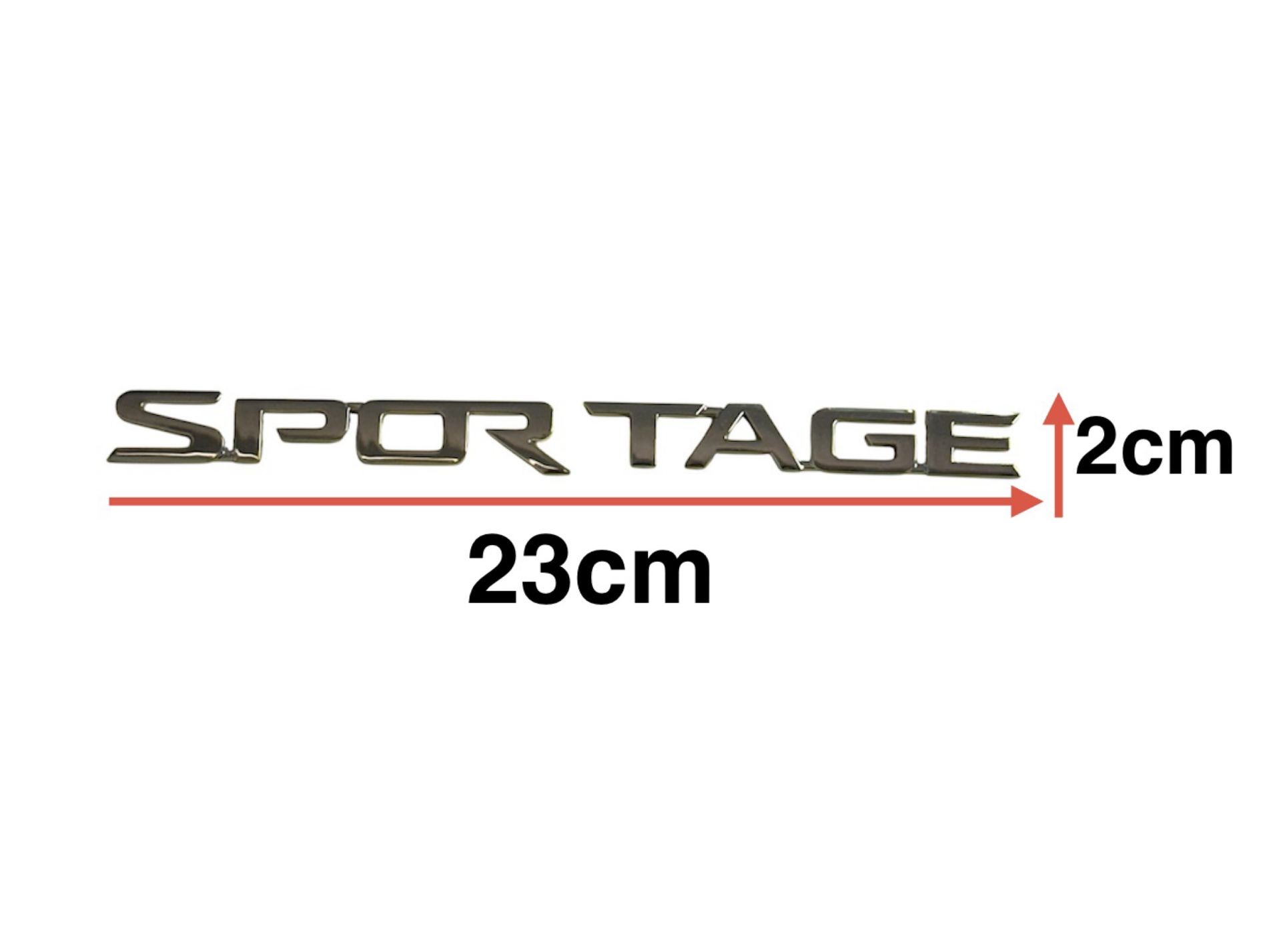 Kıa Yazı Sportage 03-16 Arka (Sportage Yazısı)