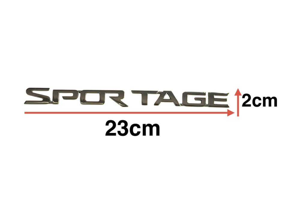 Kıa Yazı Sportage 03-16 Arka (Sportage Yazısı)