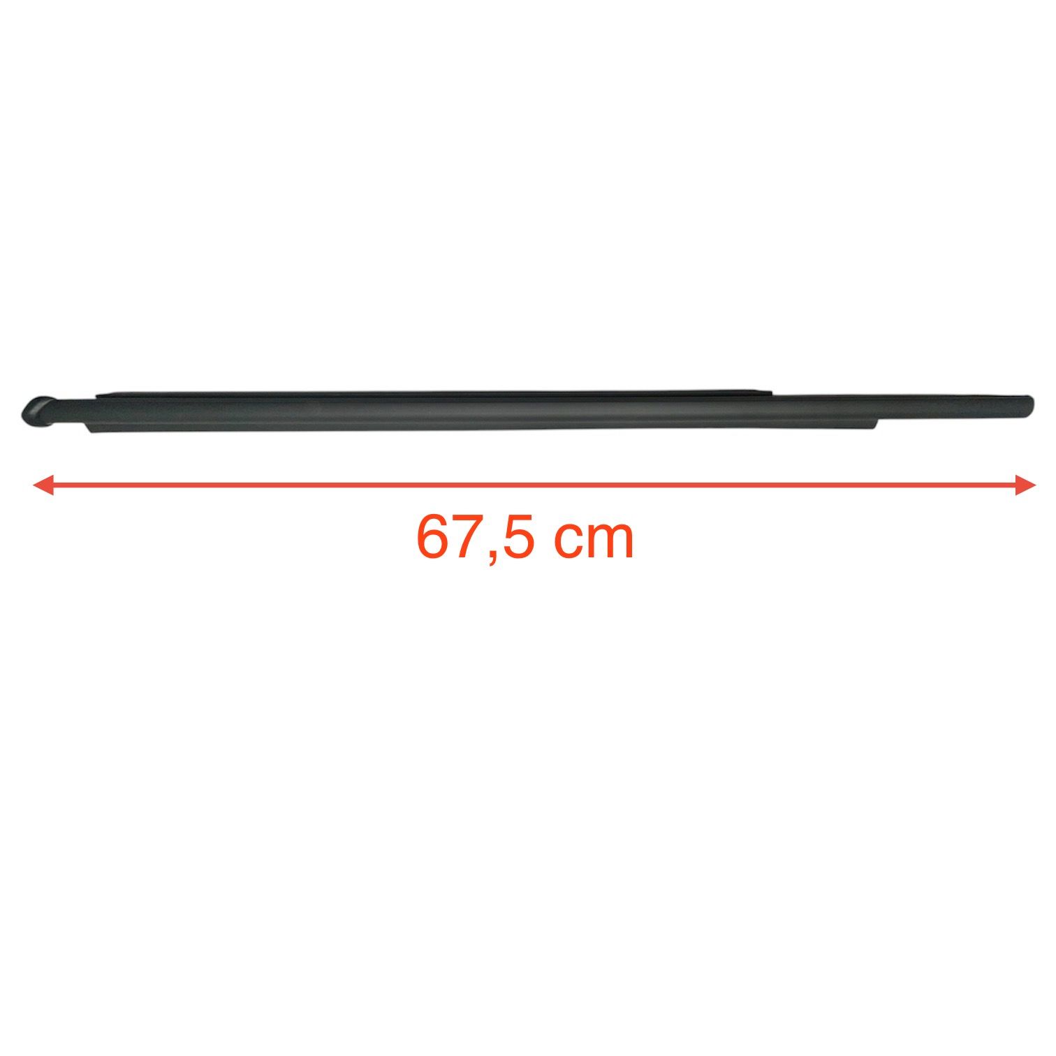 Toyota Çıta Cam Sıyırıcı Fitil Hılux Revo 15-21 Arka Sol (Siyah)