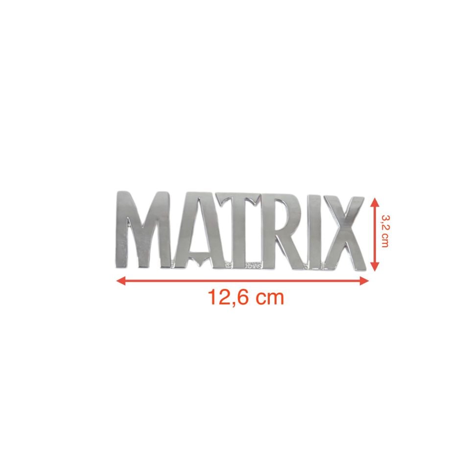 Hyundaı Yazı Matrix 01-06 Arka (Matrix Yazısı)