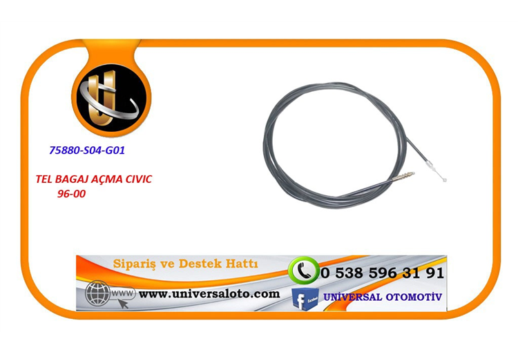 Honda Tel Bagaj Açma Cıvıc 96-00