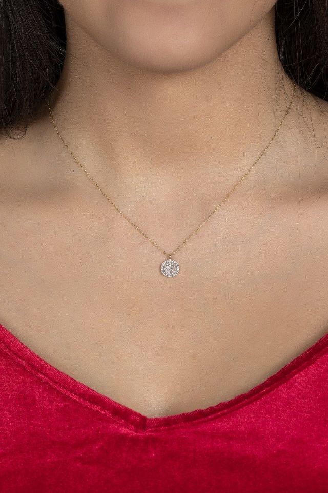 Moom Mücevherat Kadın 14 Ayar Altın Kolye