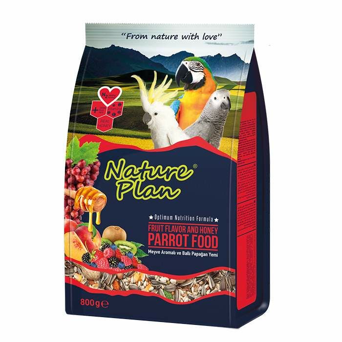 Nature Plan Papağan Yemi 800 G x 5 Adet