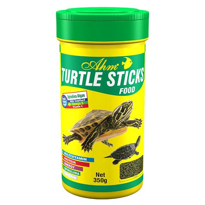 Ahm Turtle Sticks Green Food Kaplumbağa Yemi 250 Ml