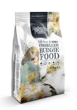 Nature Plan Kabuksuz Muhabbet Kuşu Yemi 400 Gr x 5 Adet