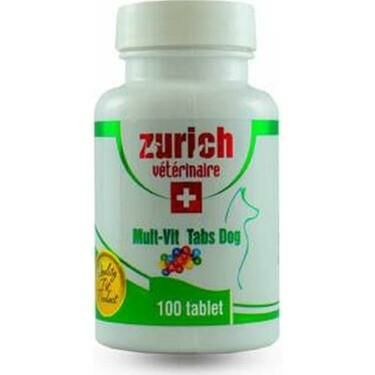 ZURİCH MULT-VİT KÖPEKLER İÇİN VİTAMİN 100 TABLET