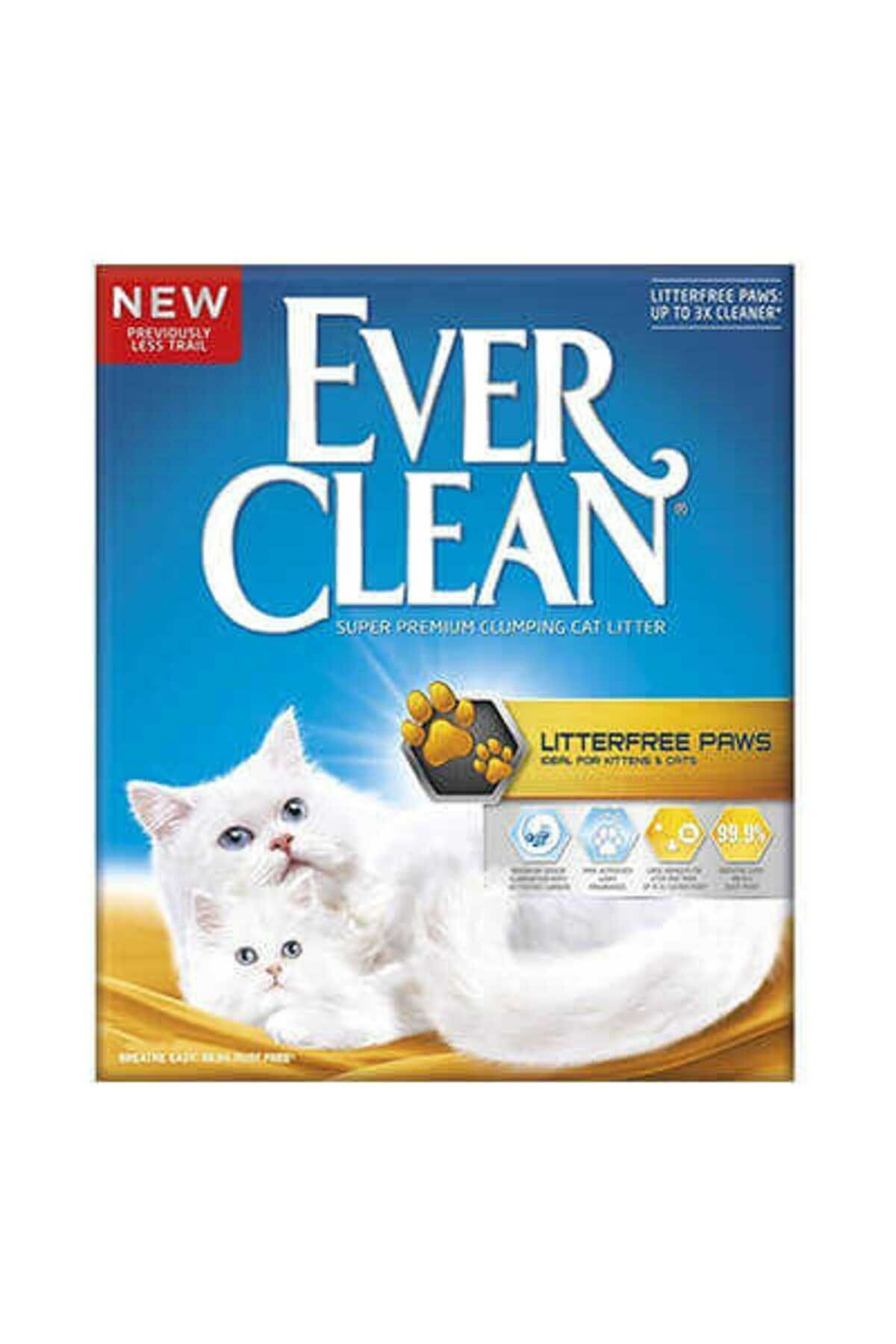 Ever Clean Litter Free Paws İz Bırakmayan Kalın Taneli Topaklaşan Kedi Kumu 10 Lt