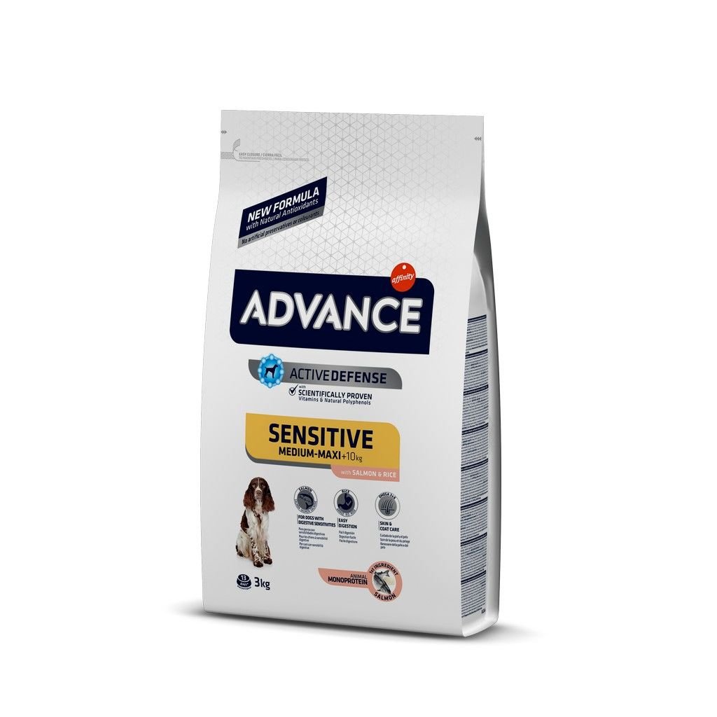 Advance Dog Sensıtıve Somonlu Ve Pirinçli Köpek Maması 3 Kg