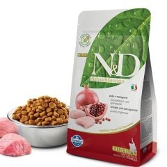 N&D Kitten Tahılsız Tavuk ve Narlı Yavru Kedi Maması 1,5 Kg