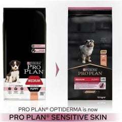Pro Plan Medium Puppy Sensitive Somonlu Yavru Köpek Maması 12 Kg
