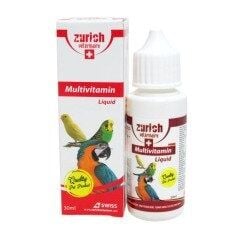 Zurich Kuşlar için Multivitamin 30  Ml