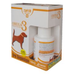 Zurich Dog Omega-3 Köpek Tüy Dökülmesi Önleyici Balık Yağı 100 ML