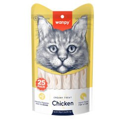 Wanpy Tavuk Krema Kedi Ödülü 25x14 Gr