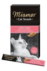 Mıamor Cream Somonlu Kedi Ödülü 6 x15 Gr