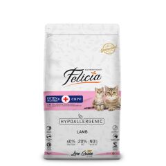 Felicia Kitten & Mother Düşük Tahıllı Kuzu Etli Yavru Kedi Maması 2 KG