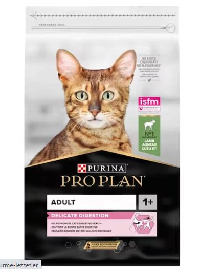 Pro Plan Delicate Kuzu Etli Yetişkin Kedi Maması 10 Kg