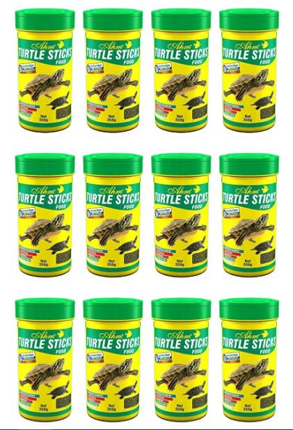 Ahm Turtle Sticks Green Food Kaplumbağa Yemi 100 Ml x 12 Adet