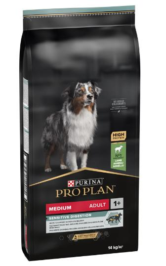 Pro Plan Sensitive Digestion Medium Adult Kuzu Etli Yetişkin Köpek Maması 14 Kg