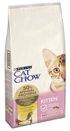 Purina Cat Chow Kitten Tavuklu Yavru Kedi Maması 15 KG