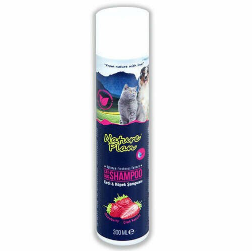 Nature Plan Çilek Kokulu Kedi Şampuanı 300 ML