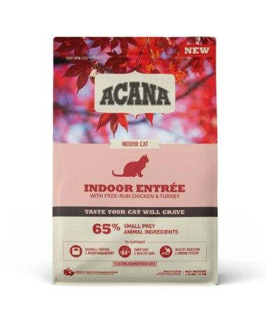 Acana Indoor Entree Sterilised Kısır Tavuk ve Hindili Yetişkin Kedi Maması 4500 Gr