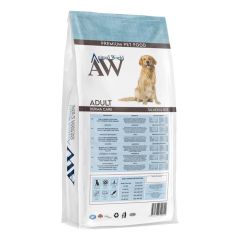 Animal World Derma Somonlu ve Pirinçli Yetişkin Köpek Maması 15 KG