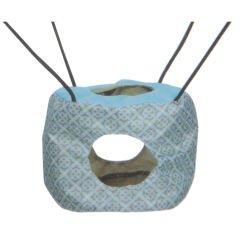 Pawise Fare Ve Hamster İçin Hışırtı Mağarası 10 × 9 Cm
