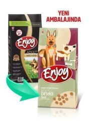 Enjoy Biftekli Yetişkin Köpek Maması 15 Kg