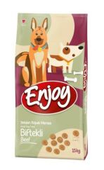 Enjoy Biftekli Yetişkin Köpek Maması 15 Kg