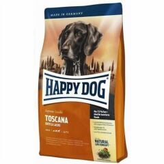 Happy Dog Toscana Kuzu Etli ve Somonlu Yetişkin Köpek Maması 12.5 Kg