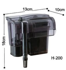 Dophin Askılı Filtre 250 L/h