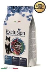 Exclusion Monoprotein Düşük Tahıllı Ton Balıklı Narlı Kısırlaştırılmış Kedi Maması 12 Kg