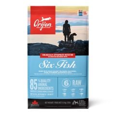 Orijen Six Fish Tüm Irk Ve Yaşam Evreleri İçin Köpek Maması 11,4 Kg