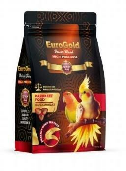 EuroGold Deluxe Karabuğdaylı Paraket Cennet Sultan Papağan Yemi 1000 Gr