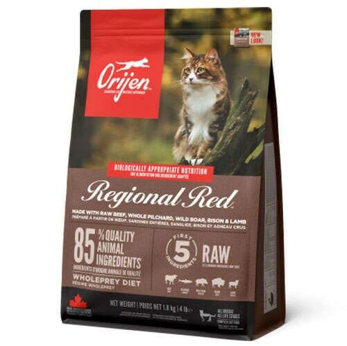 Orijen Regional Red Kedi Maması Tüm Irk Ve Yaşam Evreleri 1.8 Kg