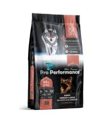 Pro Performance Ultra Premium Orta Büyük Irk İçin Somonlu ve Yaban Mersinli Yavru Köpek Maması 12 KG